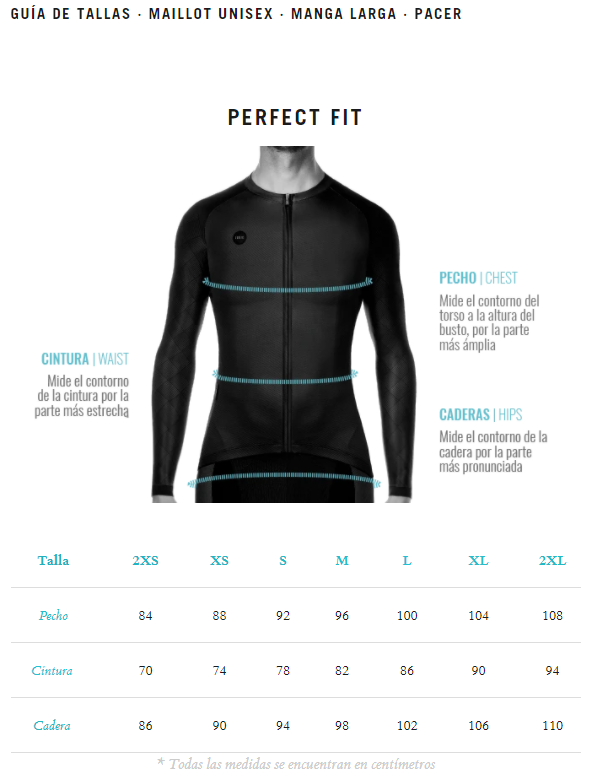 Gobik Pacer maillot largo otoño invierno unisex fit repelente agua